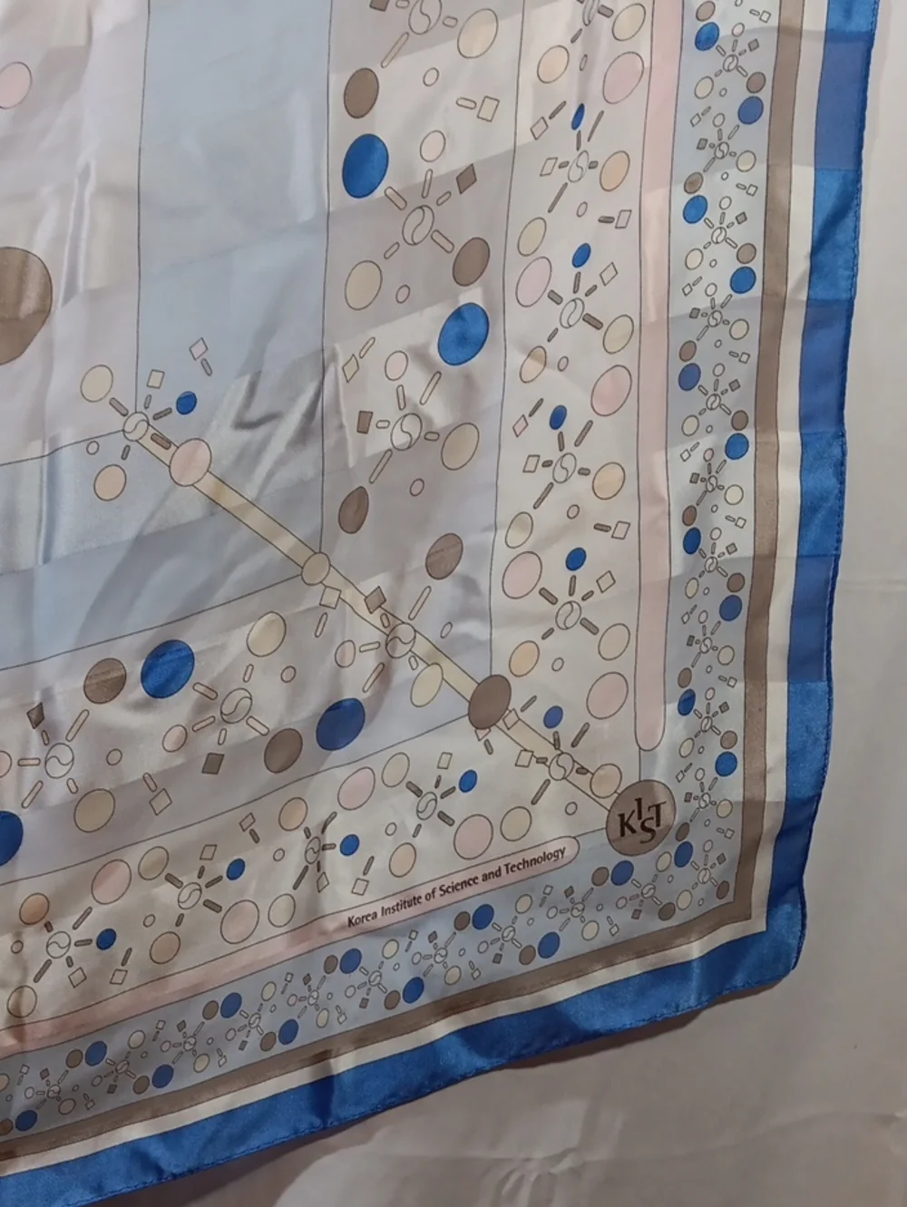 Vintage Korea Institute Of Technology Womens Silk Scarf